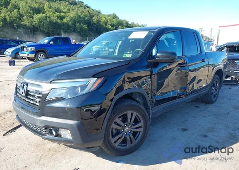 2019 Honda Ridgeline Sport z USA, uszkodzony, nr VIN 5FPYK3F1XKB040838